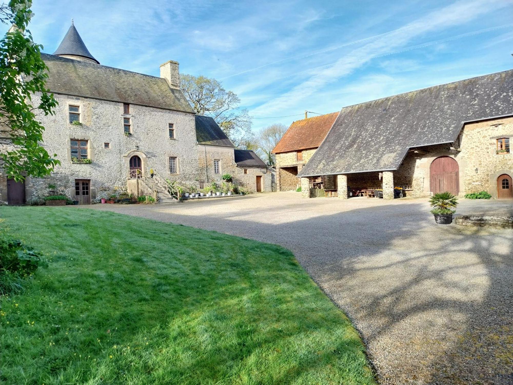Manoir De La Foulerie Bed & Breakfast Ancteville Luaran gambar