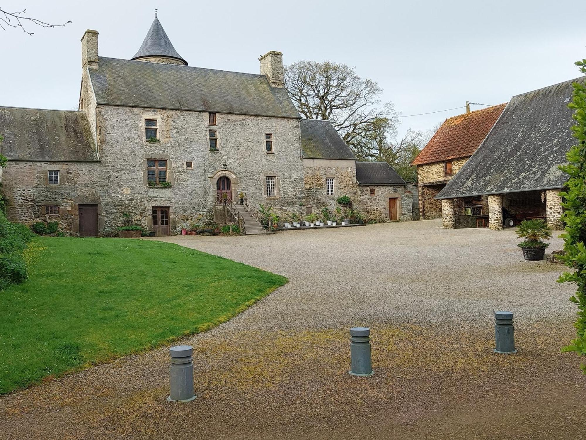 Manoir De La Foulerie Bed & Breakfast Ancteville Luaran gambar